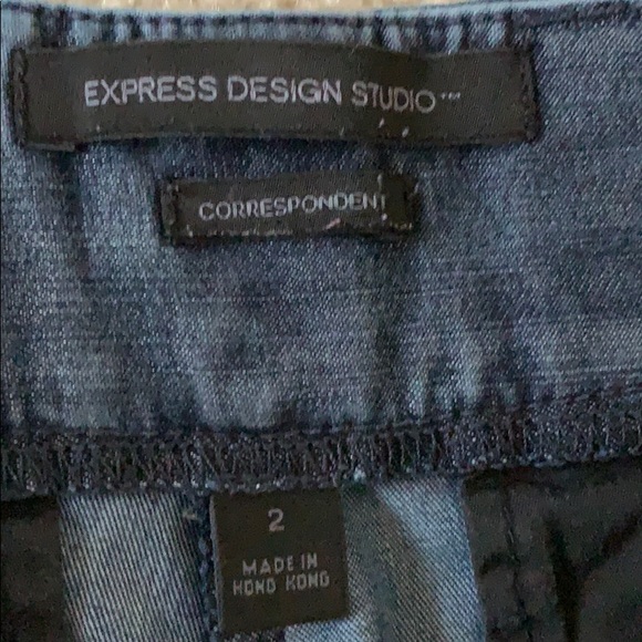 B2GOFREE 🍭Express Trouser Jeans Sz 2 - Picture 6 of 7